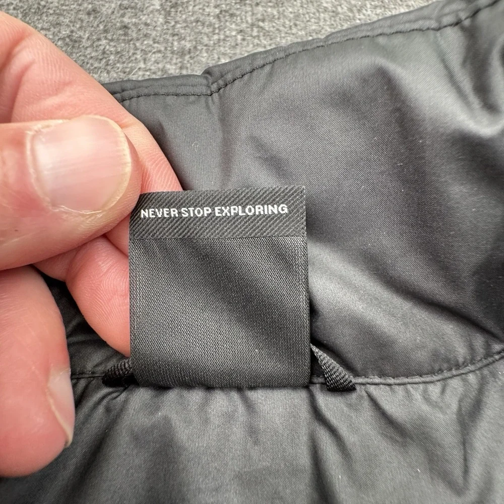 North Face Everyday Insulated Puffer Jacket Men's Sz 3XL XXXL Black Quilted FLAW